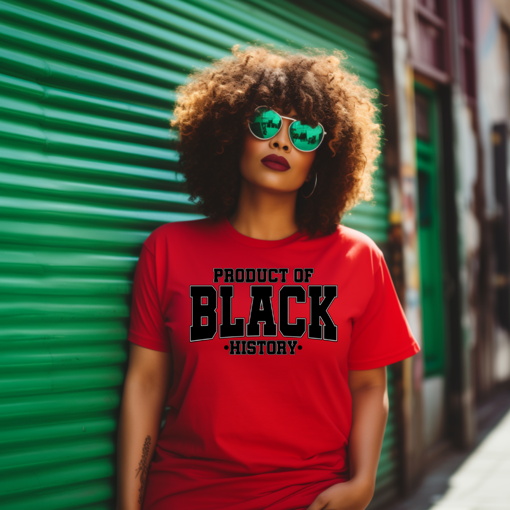 Product of Black History (Screen print transfer only)