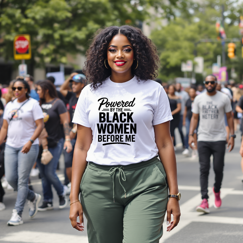 Powered by Black Woman Before Me