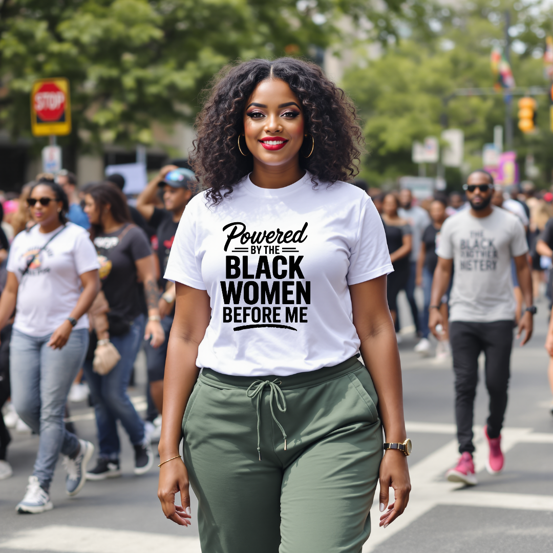 Powered by Black Woman Before Me