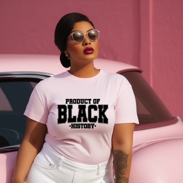 Product of Black History (Screen print transfer only)